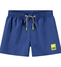 Børn Molo Badeshorts - UV50+ - Niko Solid - Mazarine Blue
