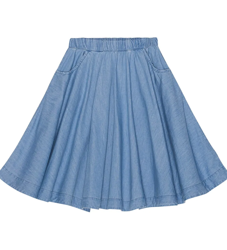 Nederdele*Molo Nederdel - Denim - Bell - Sky Indigo