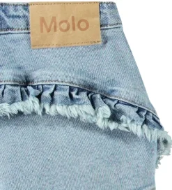 Børn Molo Shorts - Denim - Agnetha - Distressed Washed