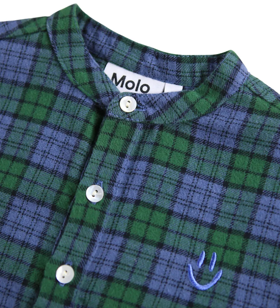 Skjorter*Molo Skjorte - Enoz - Blue Pine Check