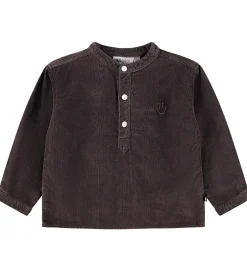 Børn Molo Skjorte - Fløjl - Enoz - Dark Cocoa