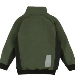 Softshell*Molo Softshelljakke m. Fleece - Cloudy - Forest Block