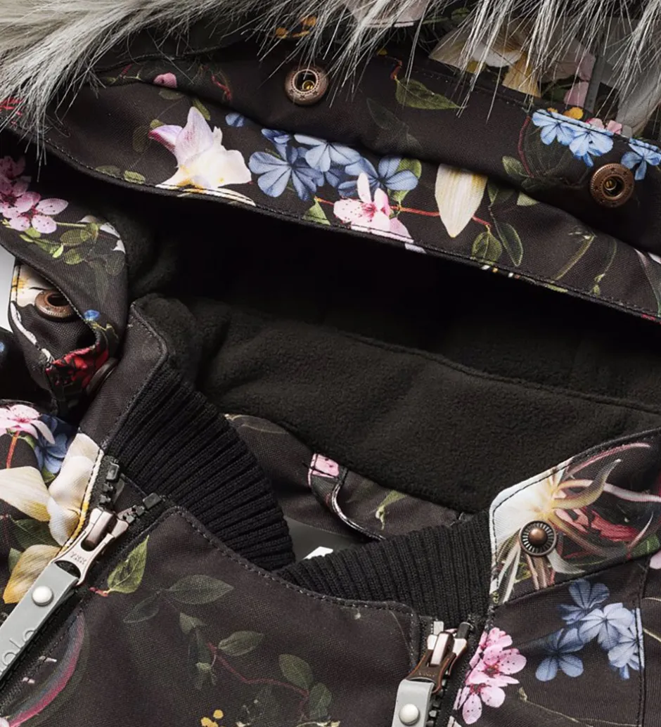 Vinterjakker*Molo Vinterjakke - Hopla Fur - Paisley Flowers