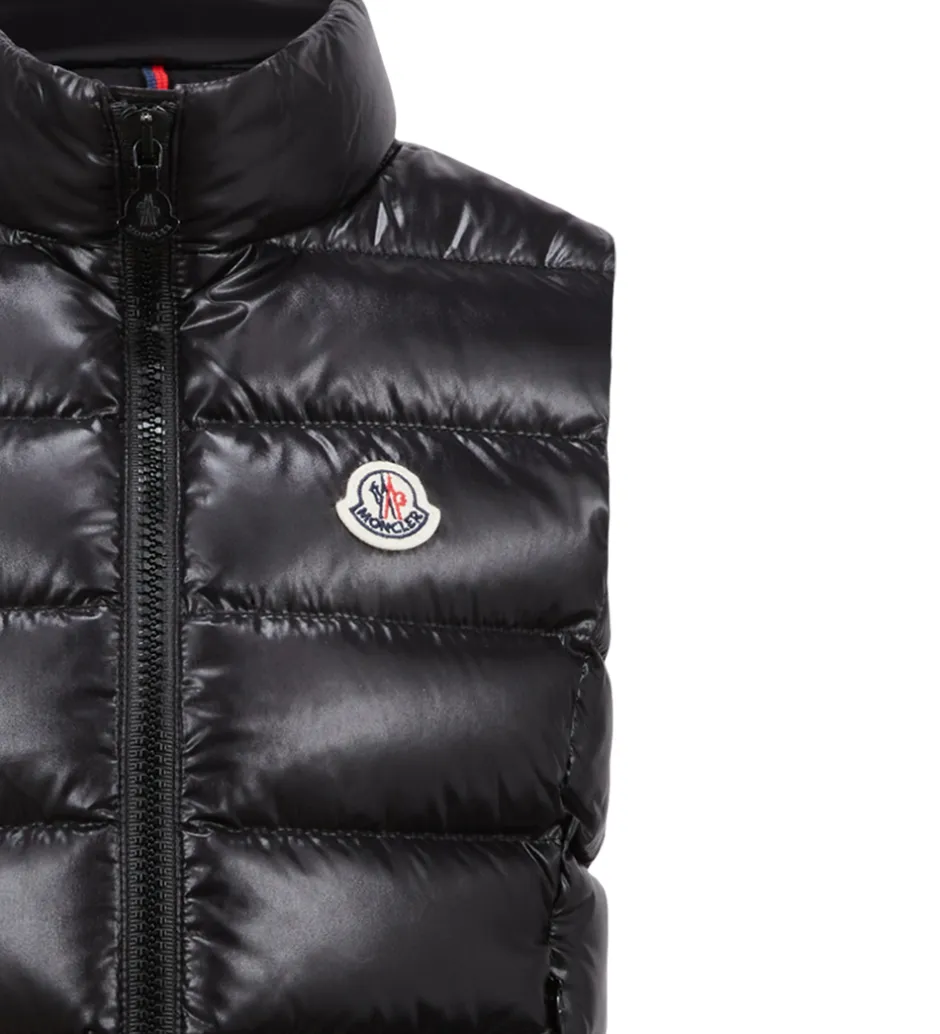 Børn Moncler Dunvest - Ghany - Sort