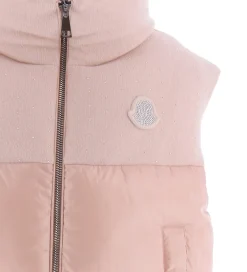 Børn Moncler Dunvest - Suzan - Dusty Rose m. Similisten