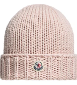 Huer Og Hatte|Uld*Moncler Hue - Uld - Medium Pink