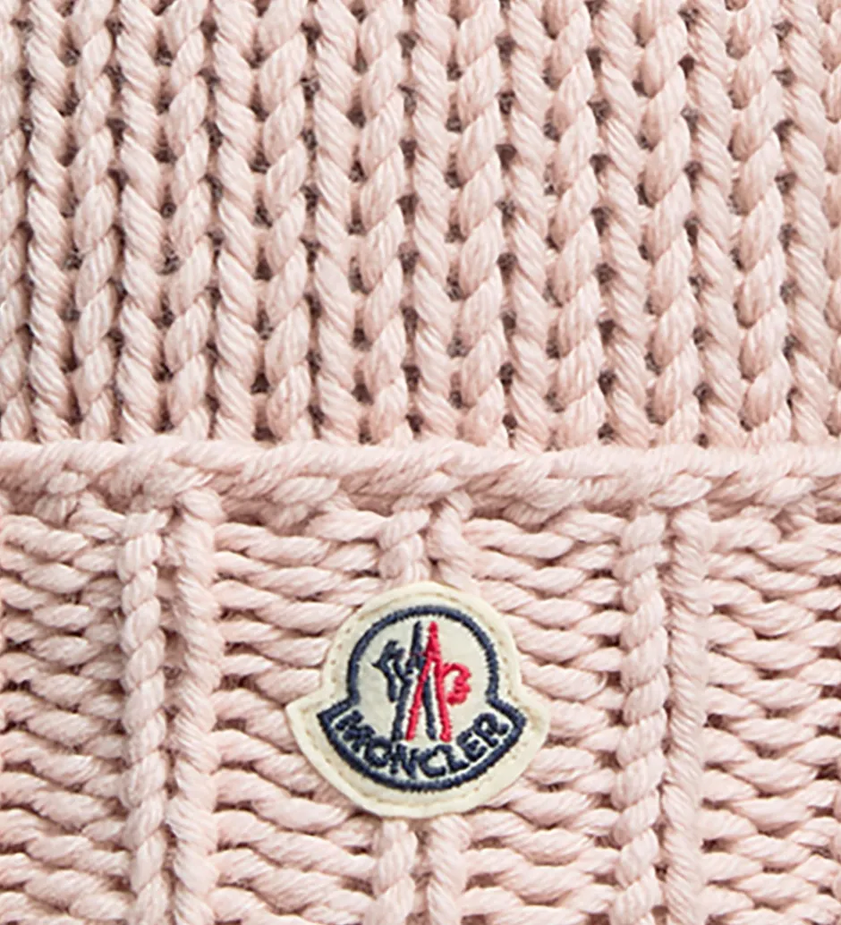 Huer Og Hatte|Uld*Moncler Hue - Uld - Medium Pink