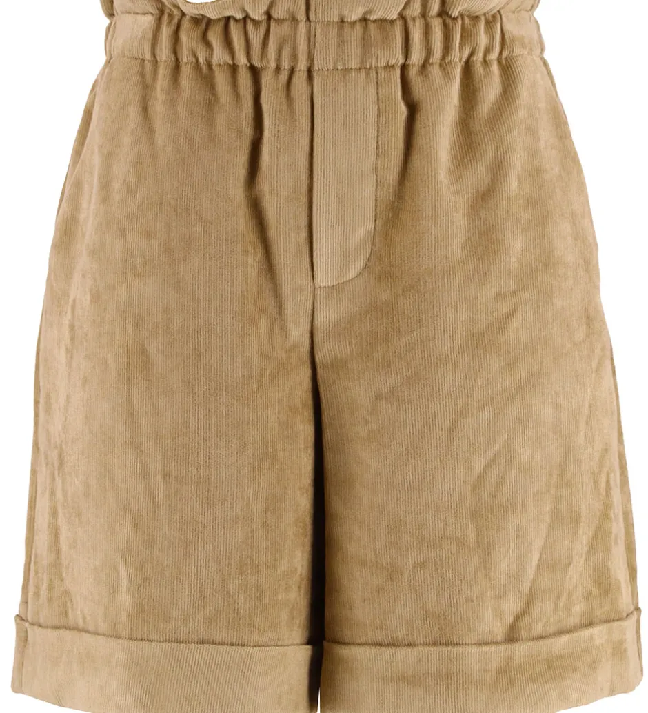 Børn Moncler Shorts - Fløjl - Medium Beige