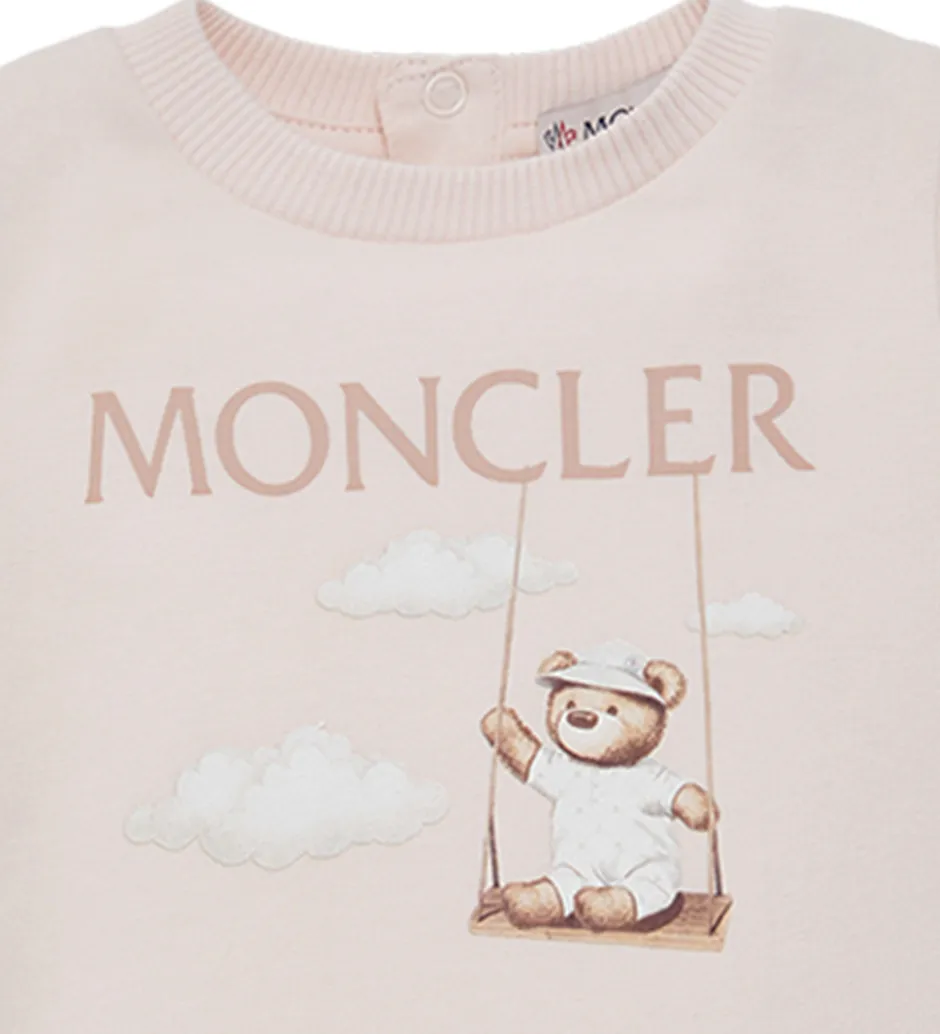 Børn Moncler Sommerdragt - Rosa m. Print