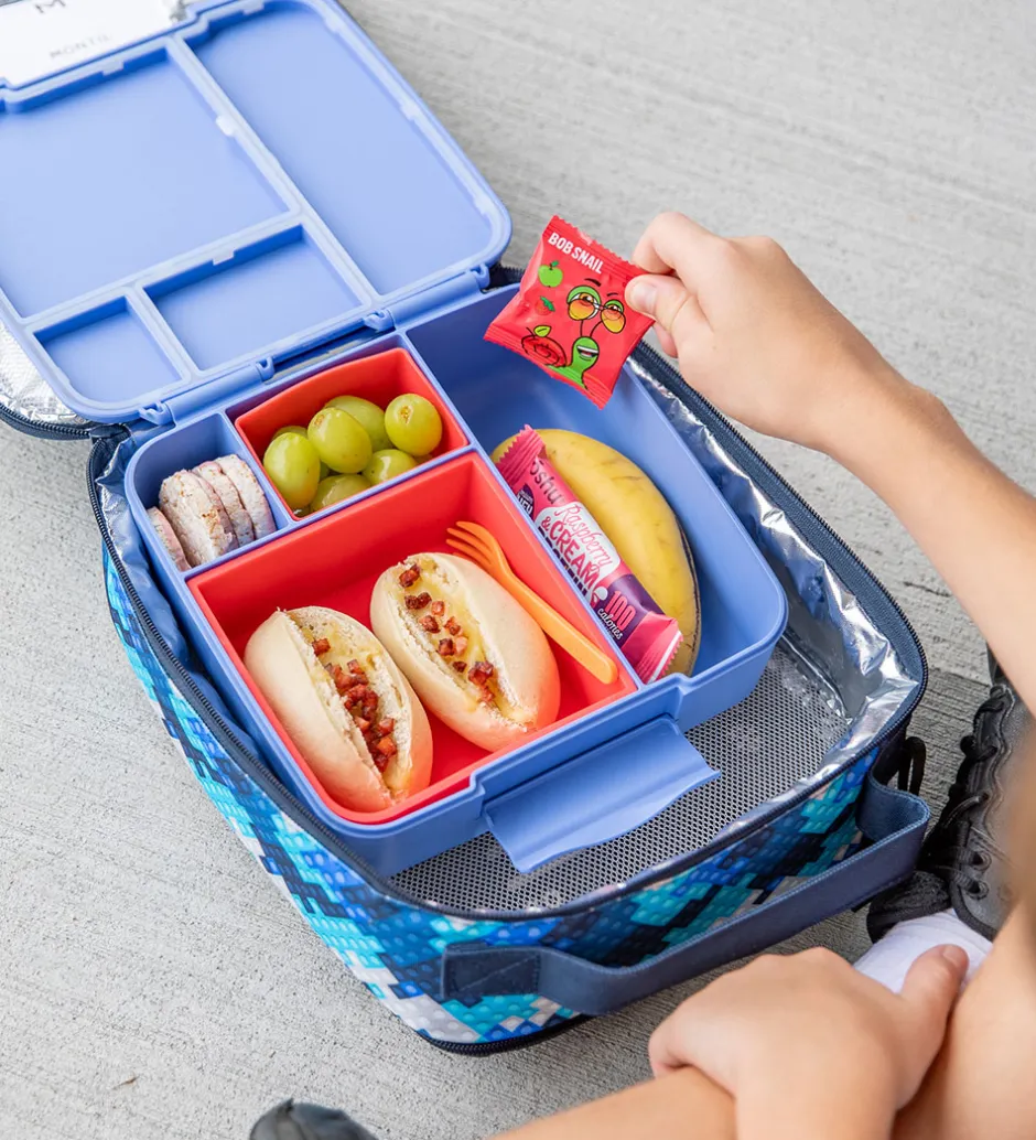 Madkasser*Montiico Indsatser - 2-pak - Bento Feast - Silikone - Watermelon
