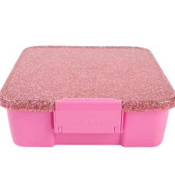 Montiico Madkasse m. 5 rum - Bento Five - 980 ml - Floss Glitter