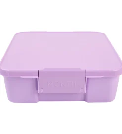 Madkasser*Montiico Madkasse m. 3. rum - Bento Three - 1 l - Lilac