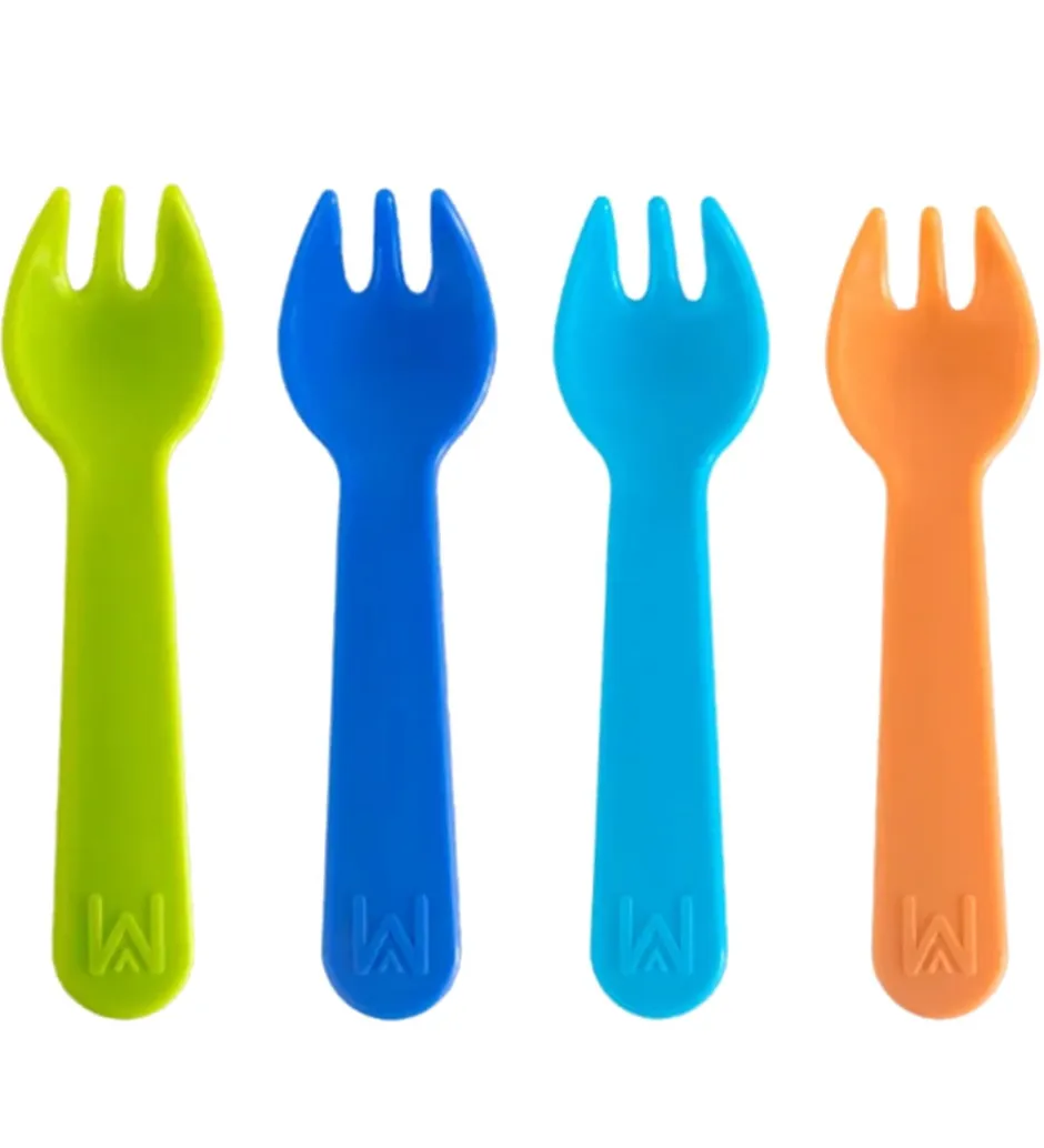 Børnebestik*Montiico Spork-sæt - 4 stk. - Burst