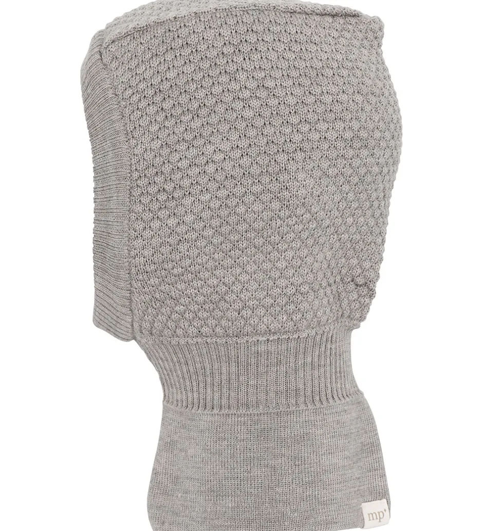 Elefanthuer*MP Elefanthue - 2-lags - Uld - Windstopper - Gråmeleret