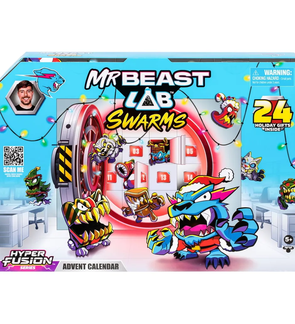Julekalender Mr. Beast - Lab Swarms - 24 Låger