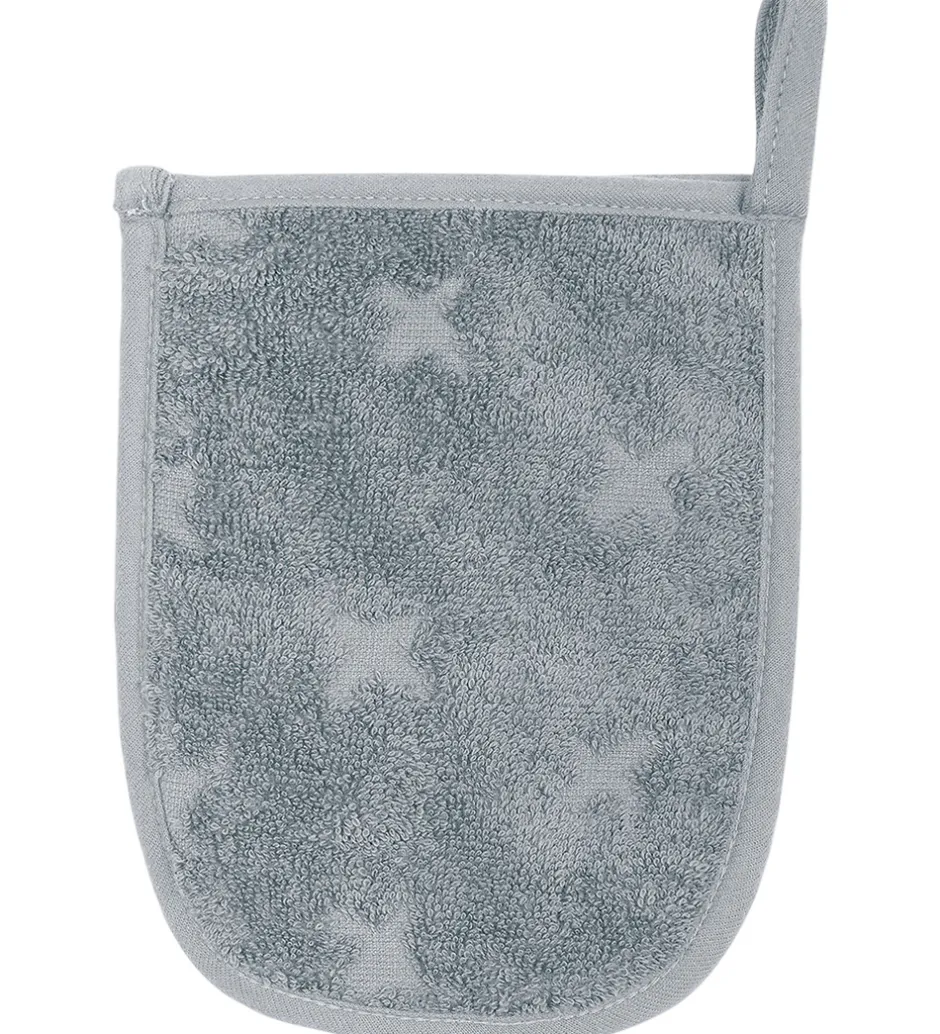 Vaskeklude|Pleje- Og Toiletartikler*Müsli Badehandsker - 3-pak - 14x18 cm - Jasmin Blue