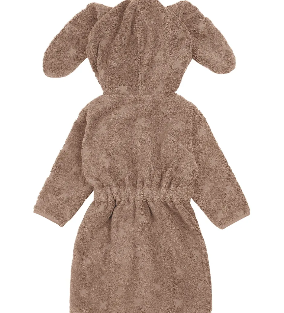 Børn Müsli Badekåbe - Bunny - Walnut