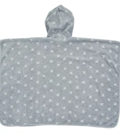 Børn Müsli Badeponcho - Jasmin Blue
