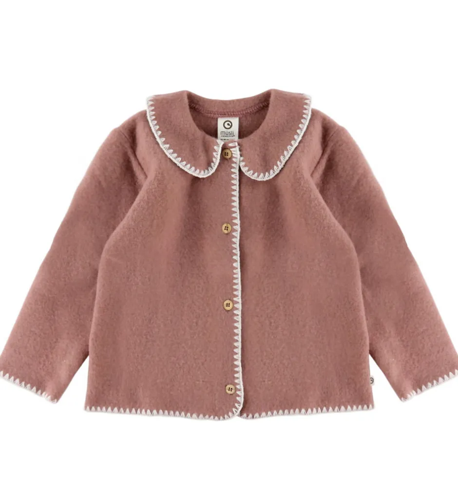 Cardigans|Basis*Müsli Cardigan - Uldfleece - Daydream