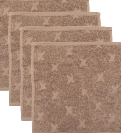 Vaskeklude|Pleje- Og Toiletartikler*Müsli Vaskeklude - 4-pak - Walnut