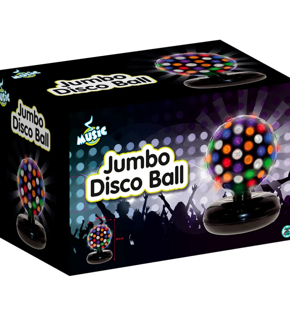 Fritstående Lamper|Lamper*Music Diskokugle - Jumbo - 26,5 cm