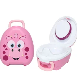 Potter Og Toilethjælp*My Carry Potty Bærbar Potte - Pink Drage