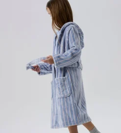 Børn Name It Badekåbe - Velour - NkfRose - Kentucky Blue