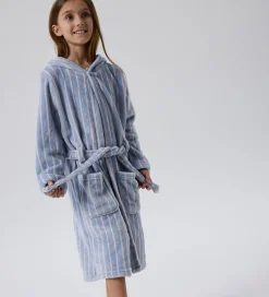 Børn Name It Badekåbe - Velour - NkfRose - Kentucky Blue