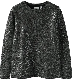 Børn Name It Bluse - NkfSura - Sort m. Glimmer
