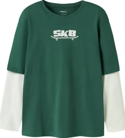 Børn Name It Bluse - NkmVarto - Bistro Green/Skate8