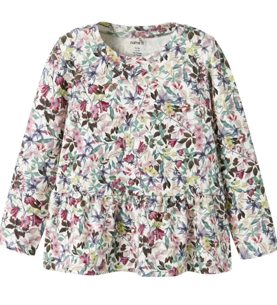 Bluser*Name It Bluse - NmfSalliana - Cloud Dancer