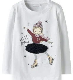 Børn Name It Bluse - NmfSedra - Bright White