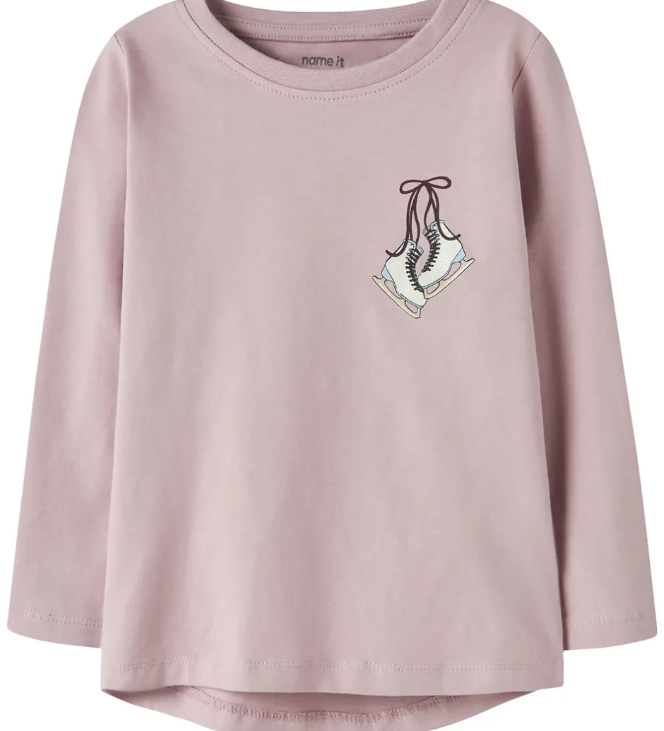 Bluser*Name It Bluse - NmfVix - Keepsake Lilac/Ice Skates