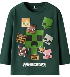 Bluser*Name It Bluse - NmmNyle - Minecraft - Bistro Green