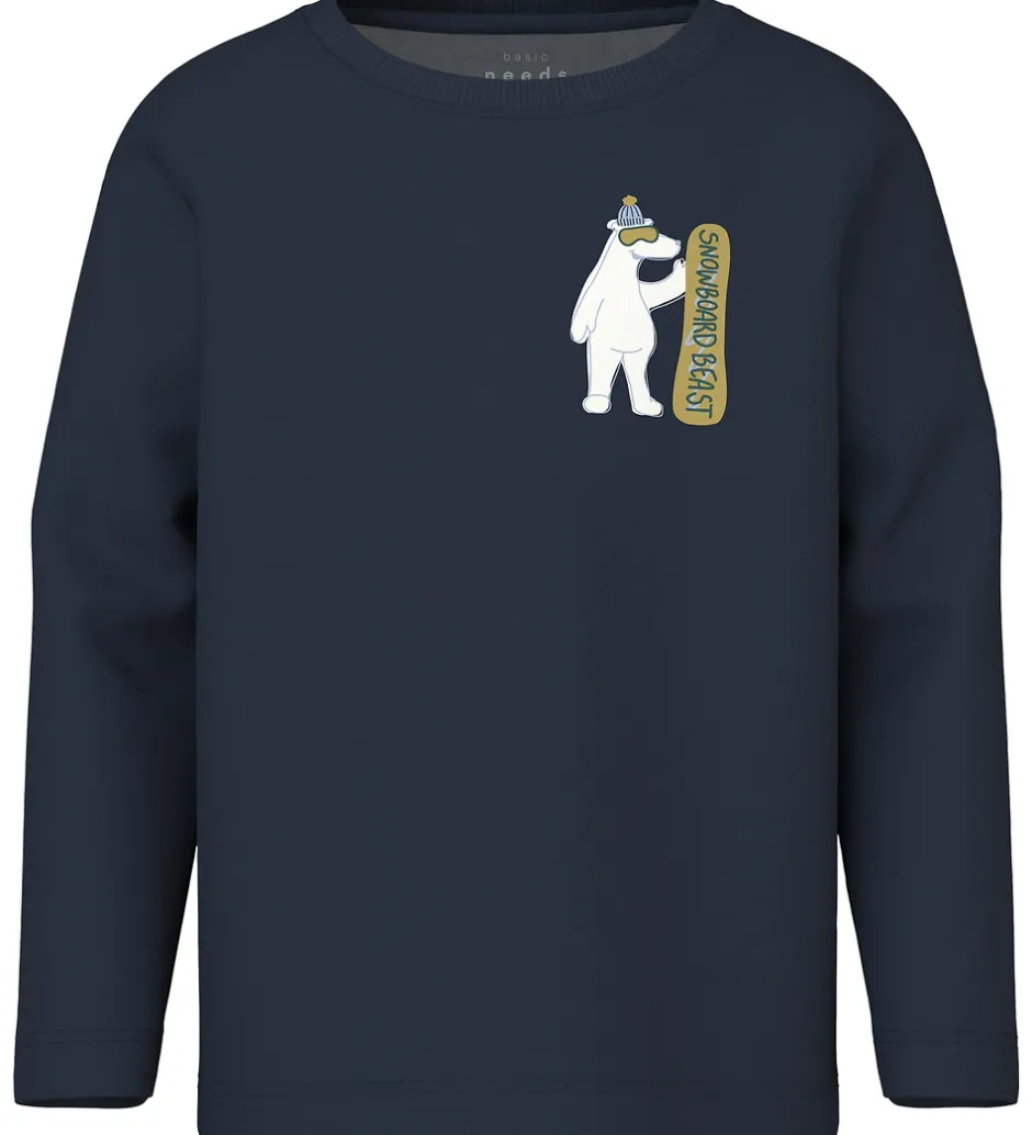 Bluser*Name It Bluse - NmmVux - Navy Blazer/Snowboard Beast