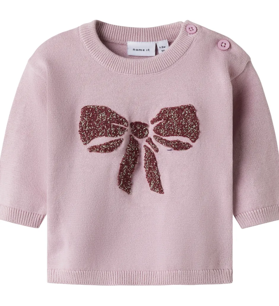 Juletøj*Name It Bluse - Strik - NbfRebow - Keepsake Lilac