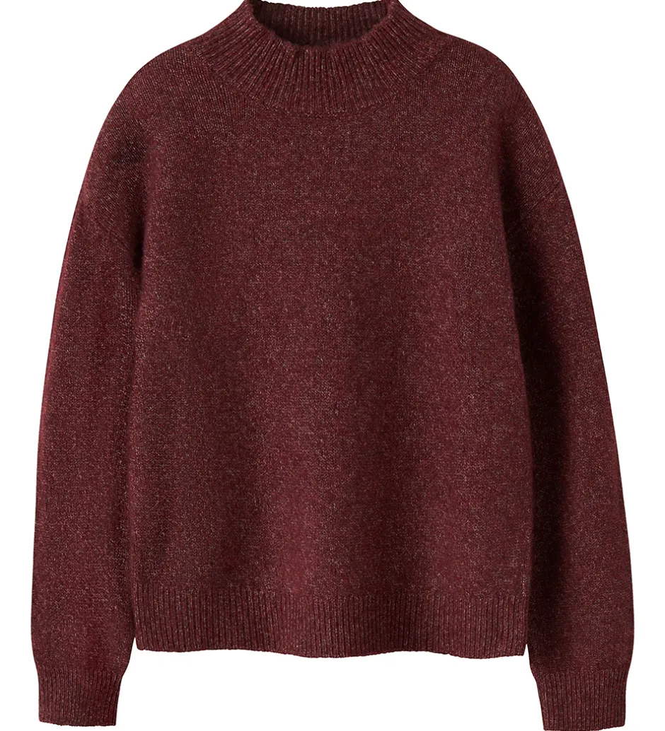 Bluser*Name It Bluse - Strik - NkfVemmie - Burgundy