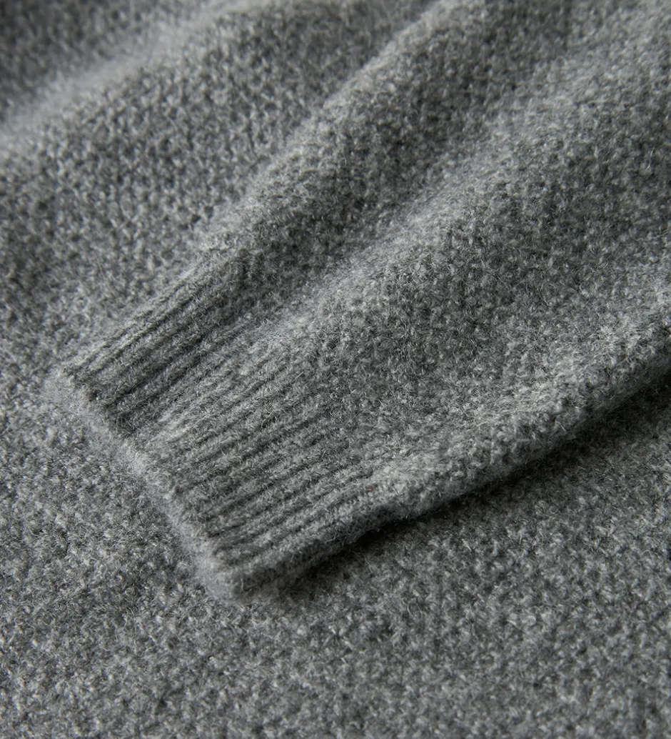 Børn Name It Bluse - Strik - NkfSanie - Grey Melange