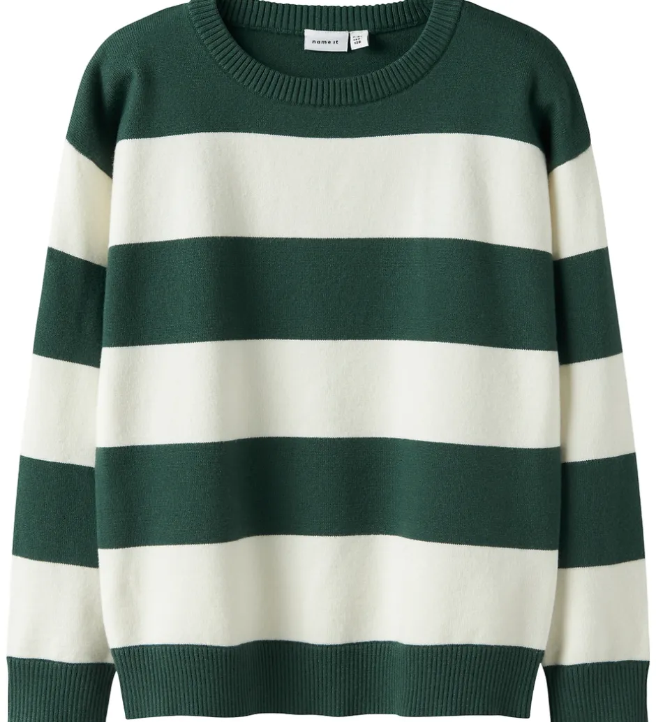 Bluser*Name It Bluse - Strik - NkmSage - Bistro Green