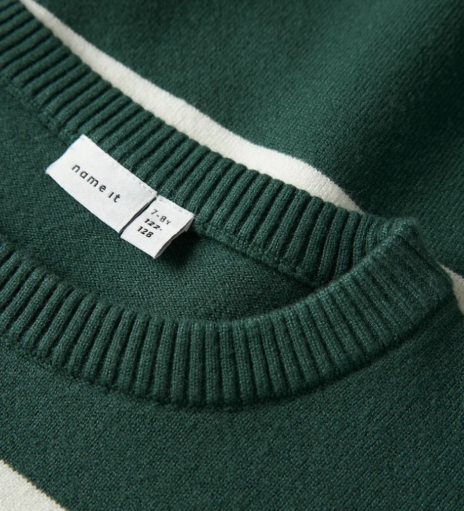 Bluser*Name It Bluse - Strik - NkmSage - Bistro Green