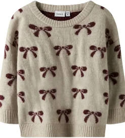Børn Name It Bluse - Strik - NmfSenya - Cement