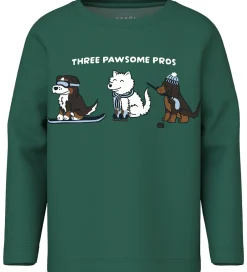 Bluser*Name It Bluser - 2-Pak - NmmVux - Bistro Green/Navy Blazer Snowb
