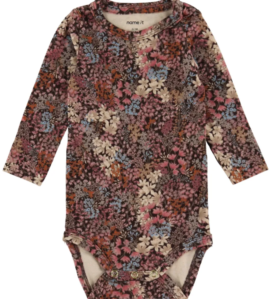 Børn Name It Body l/æ - NbfResa - Chocolate Brown