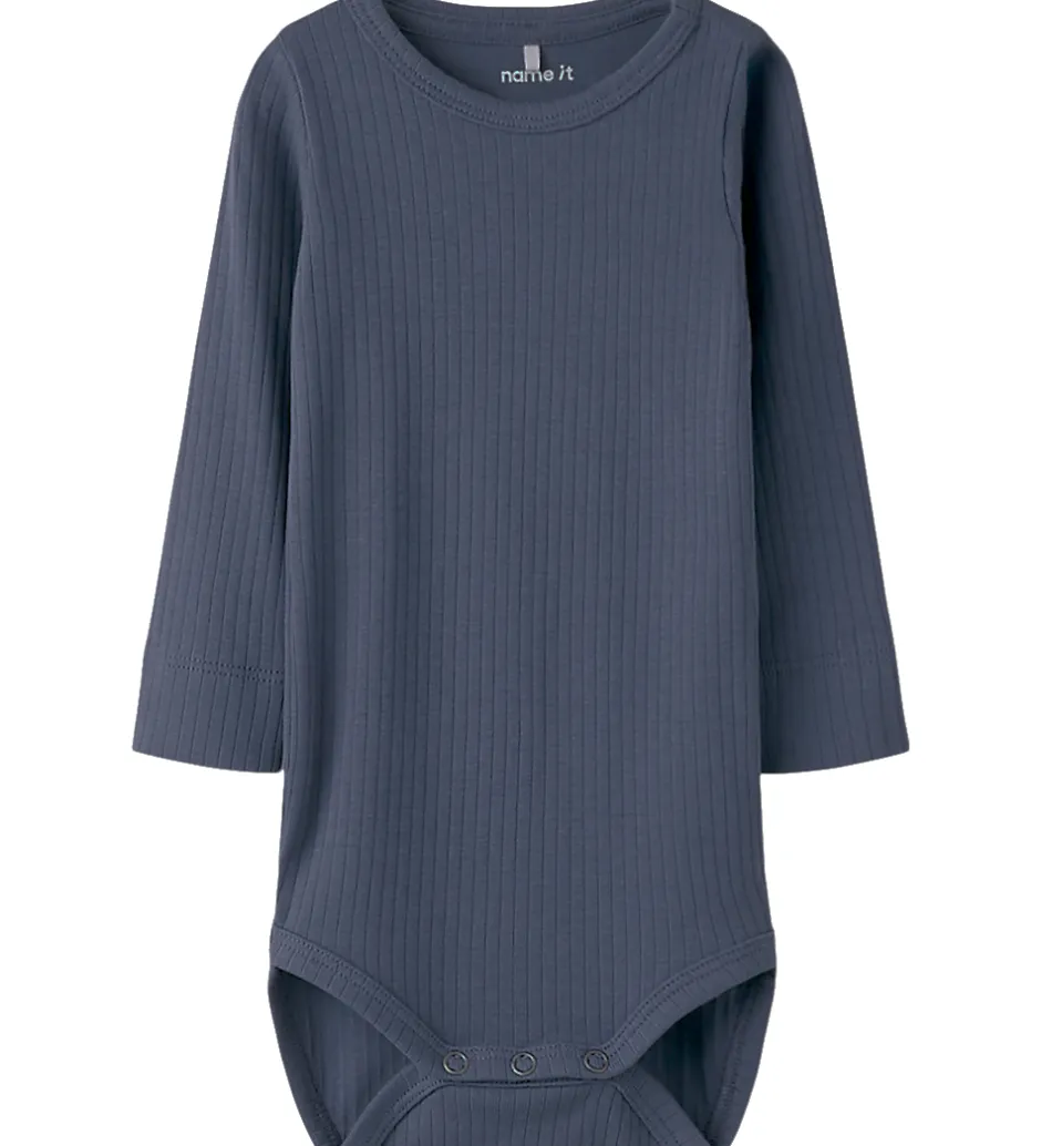 Børn Name It Body l/æ - Rib - NbmReyo - Vintage Indigo