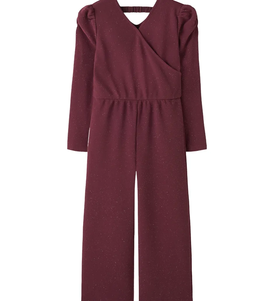 Juletøj|Buksedragter*Name It Buksedragt - NkfRoka - Burgundy