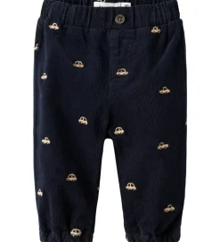 Børn Name It Bukser - Fløjsvelour - NbmBen - Baggy - Navy Blazer