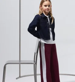 Børn Name It Bukser - Piqué - NkfRivea - Wide - Burgundy
