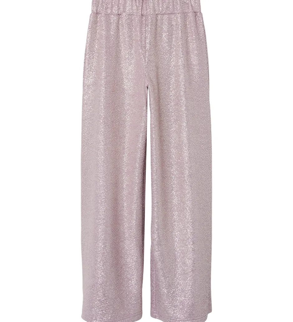 Bukser Og Jeans*Name It Bukser - Wide - NkfDitsa - Mauve Mist