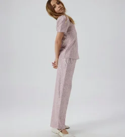 Bukser Og Jeans*Name It Bukser - Wide - NkfDitsa - Mauve Mist