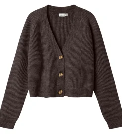 Børn Name It Cardigan - Noos - Strik - NkfHolly - Seal Brown